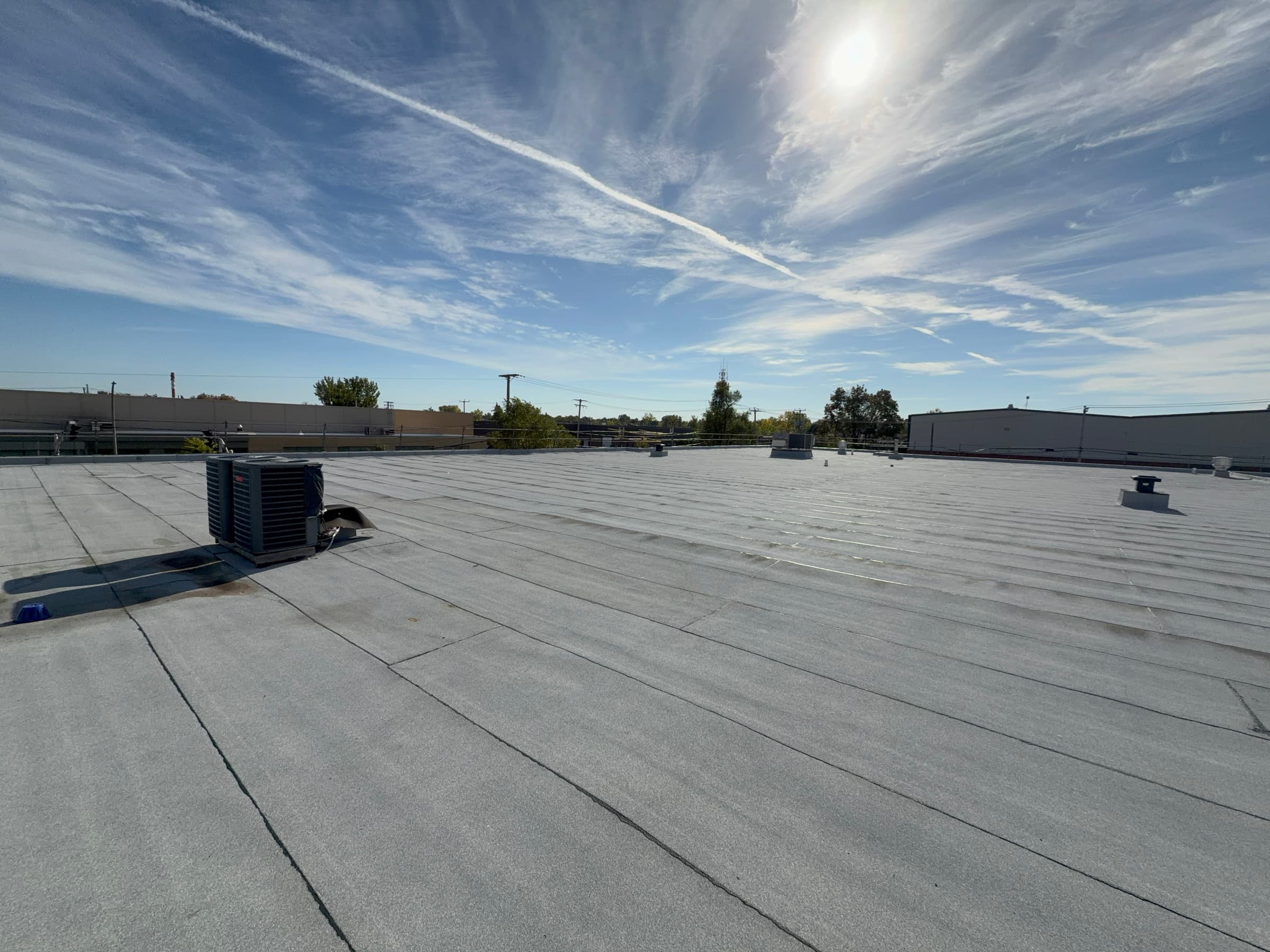 Toit plat commercial - Hymus, Pointe-Claire